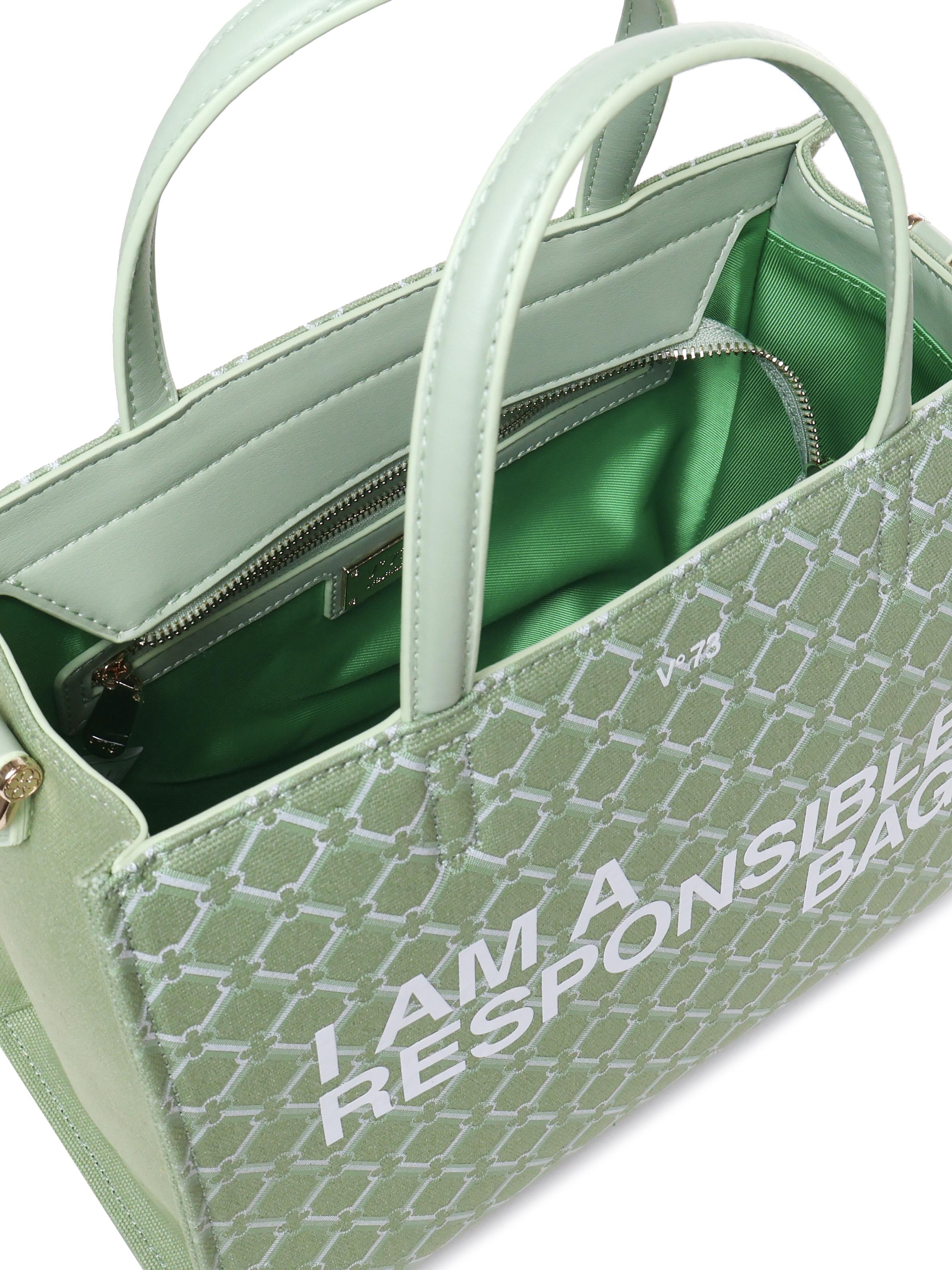 Shopping bag Responsibility 73BS7Q901 RESPONSIBILITY LOGOSALVIA V° 73