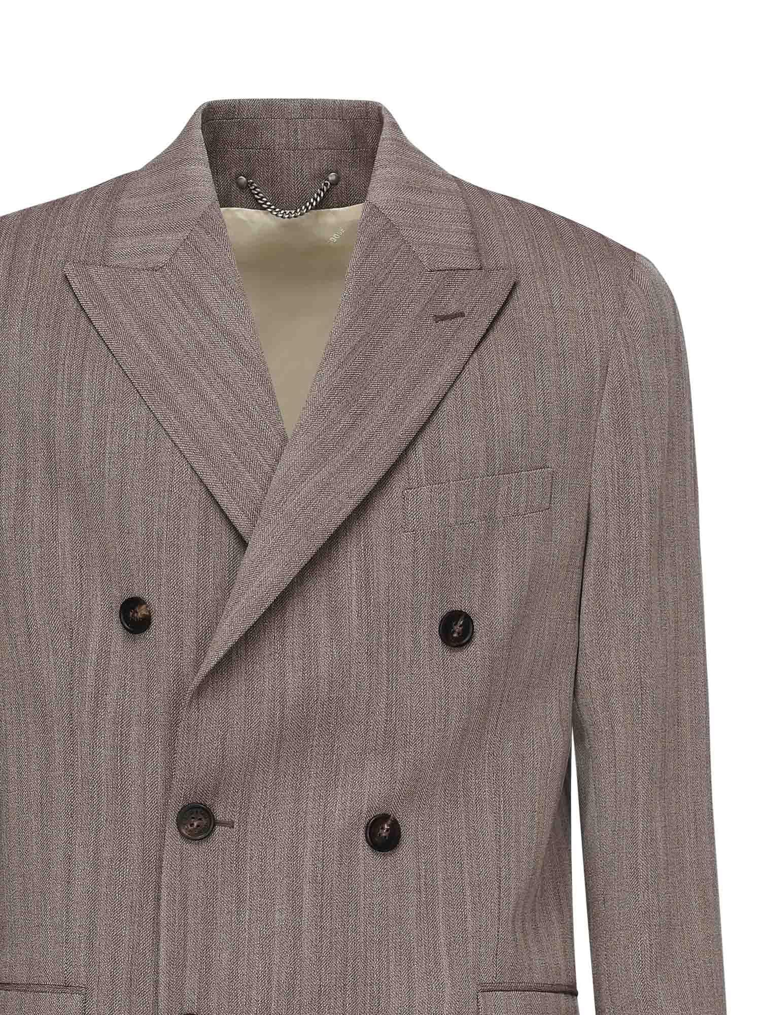 Blazer doppiopetto Journey GMP00835 P00209040190 GOLDEN GOOSE