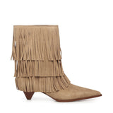 Stivale Jayla in pelle scamosciata con frange 40F5JYME6S 297 MICHAEL MICHAEL KORS