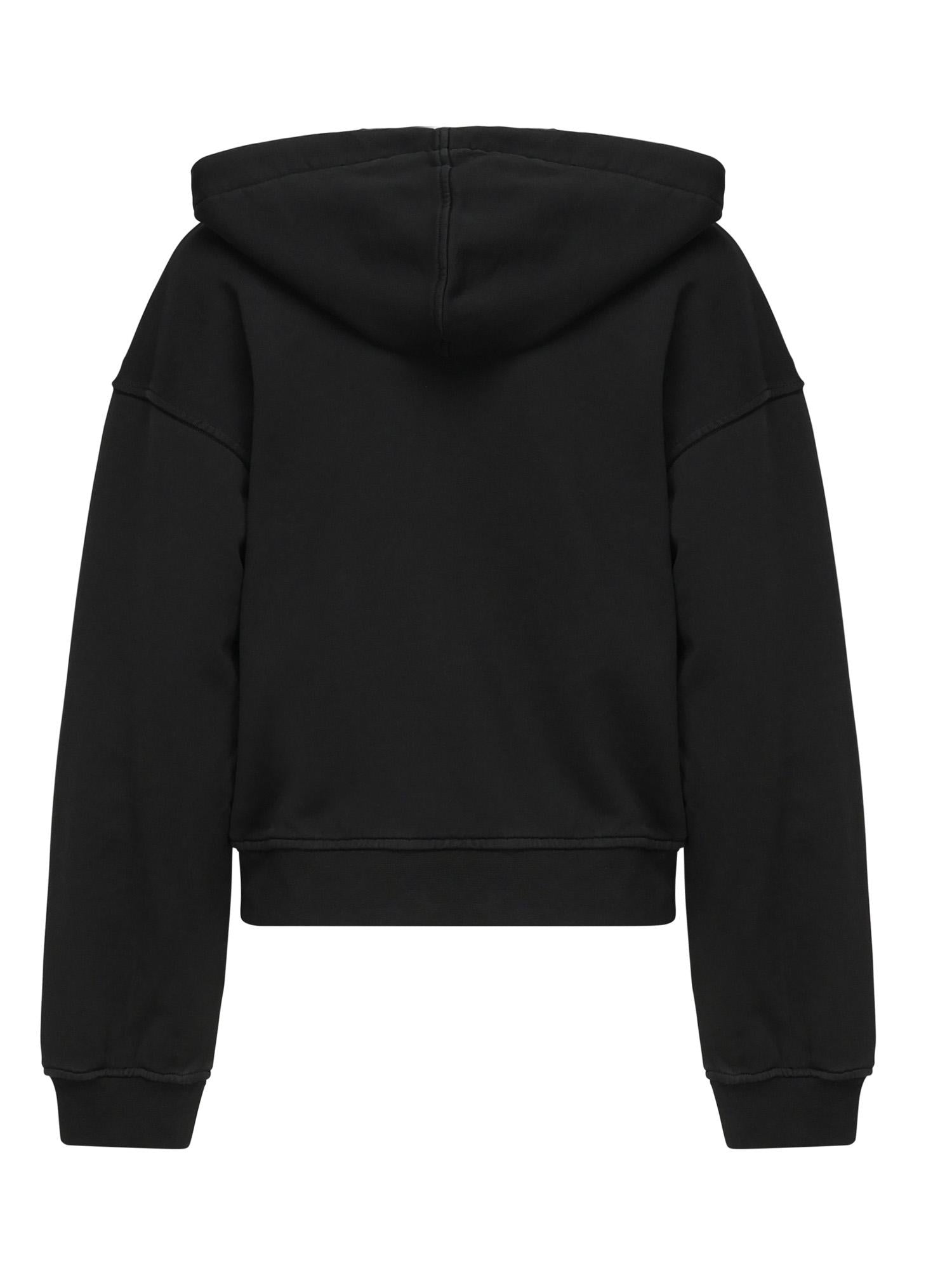 Felpa con logo 105509 A2RBZ99 PINKO