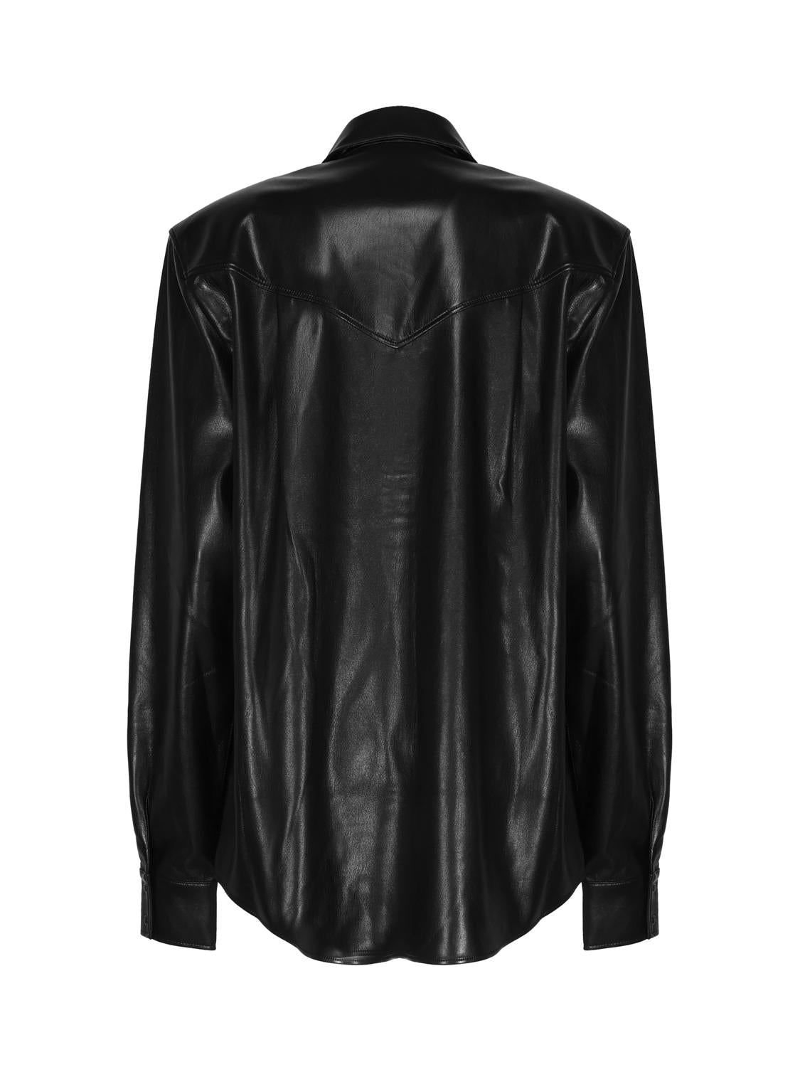 Camicia in pelle TM140915A TNP152BLACK THE ANDAMANE