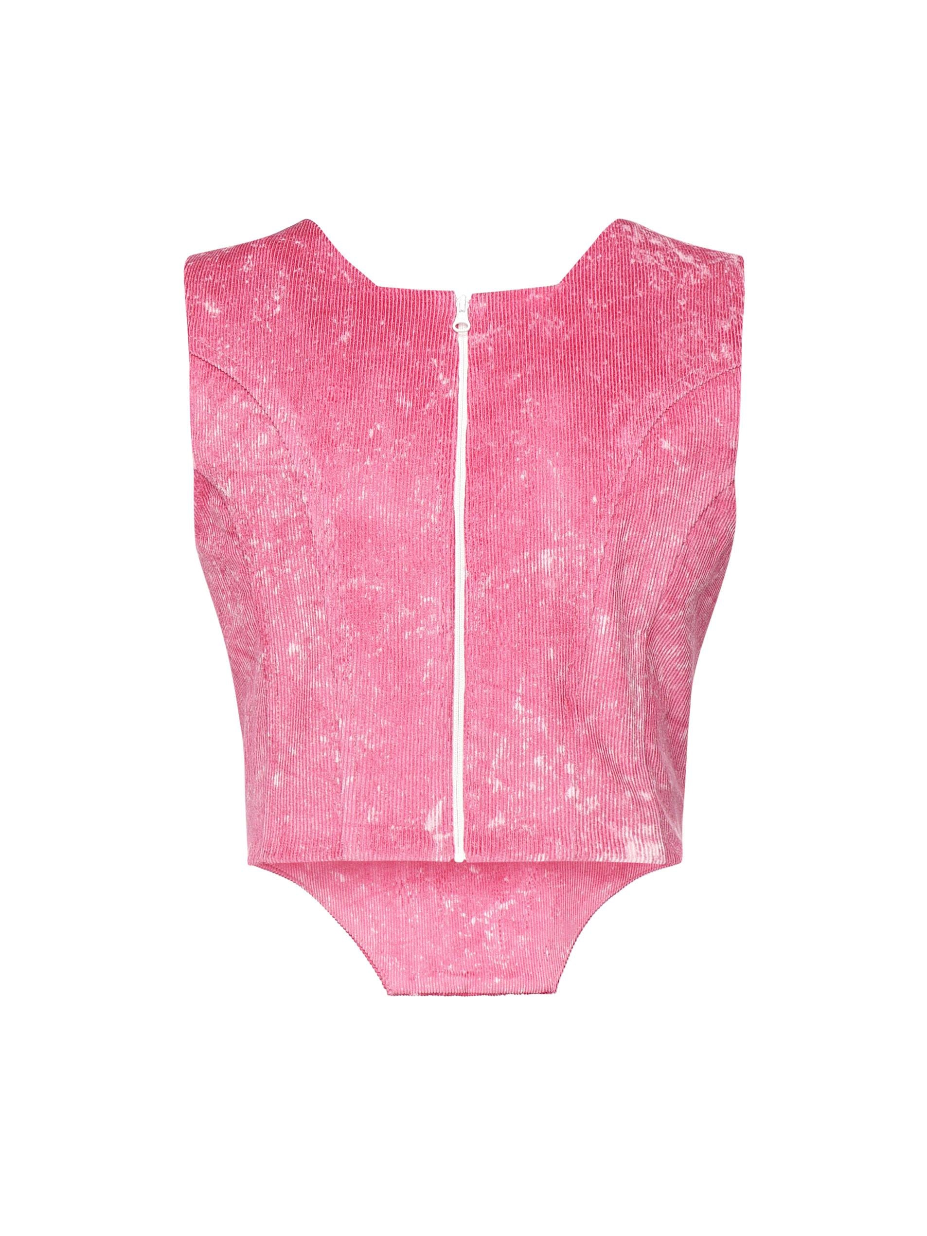 Top corsetto Batik AUW4MARLA PINK BATIK ALBERTO AUDENINO