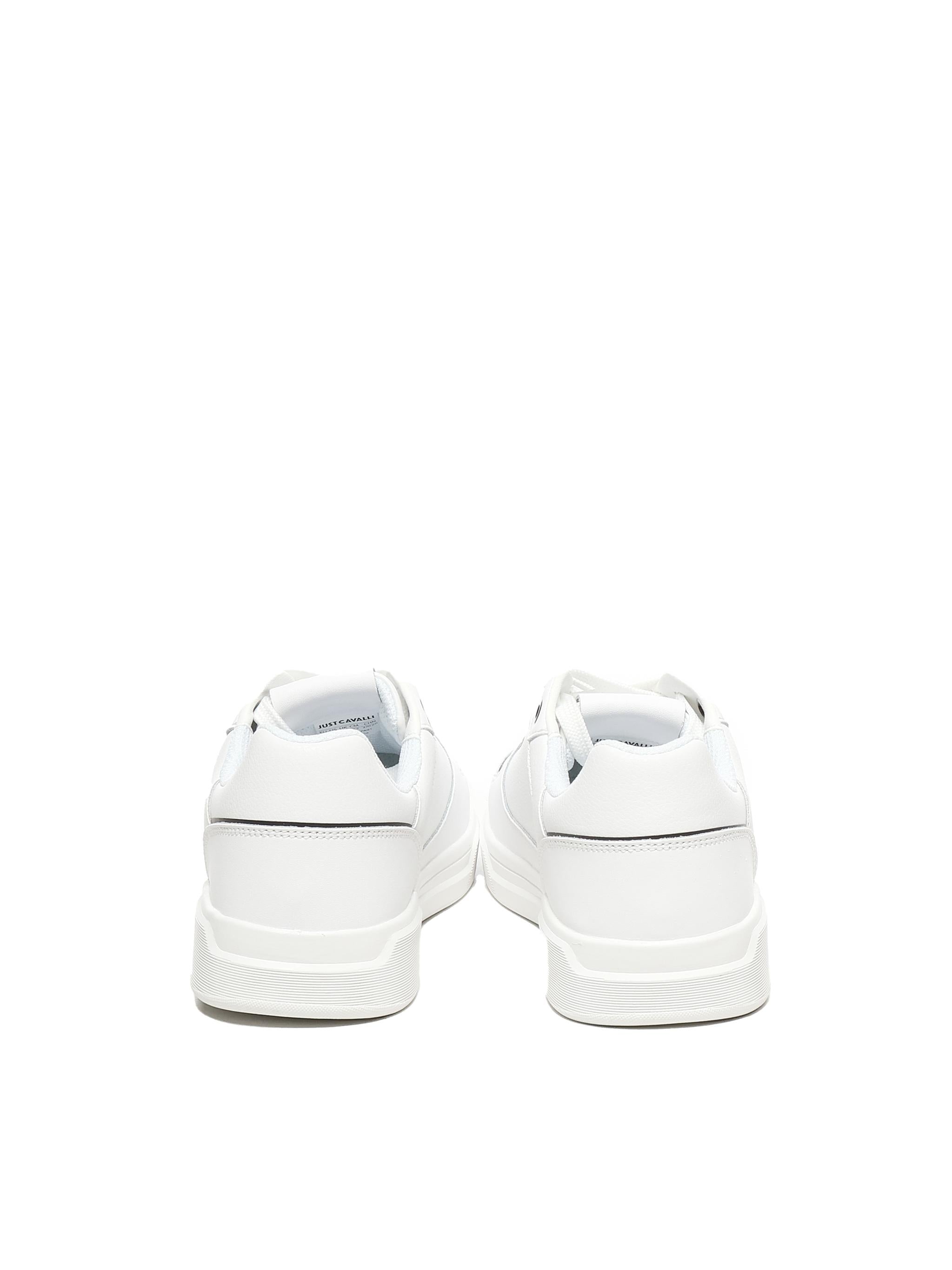 Sneaker con logo in pelle 78QA3SB2 ZPA91003 JUst cavalli