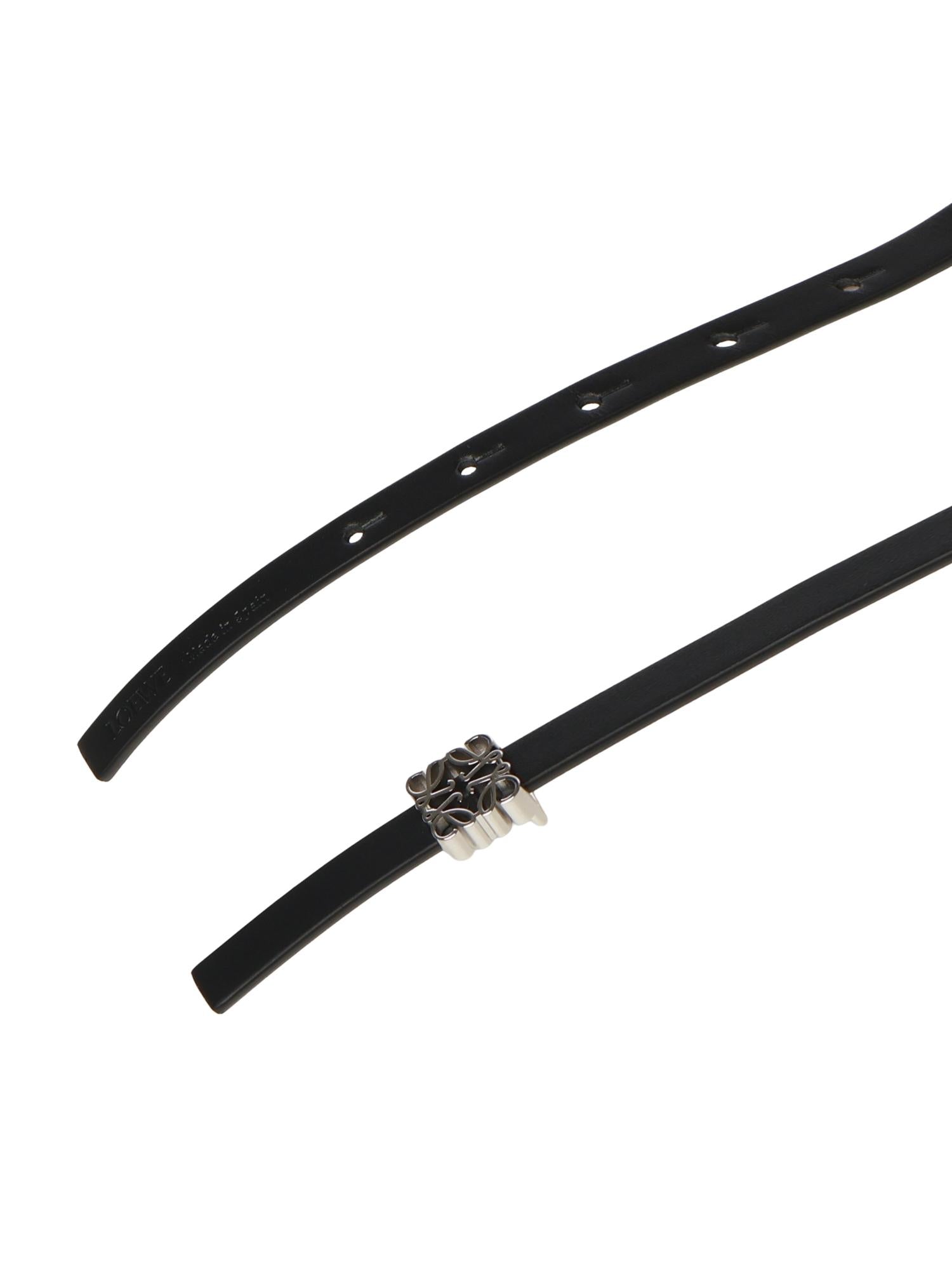 Cintura reversibile Anagram Cube in pelle E82111BX01 1555 LOEWE