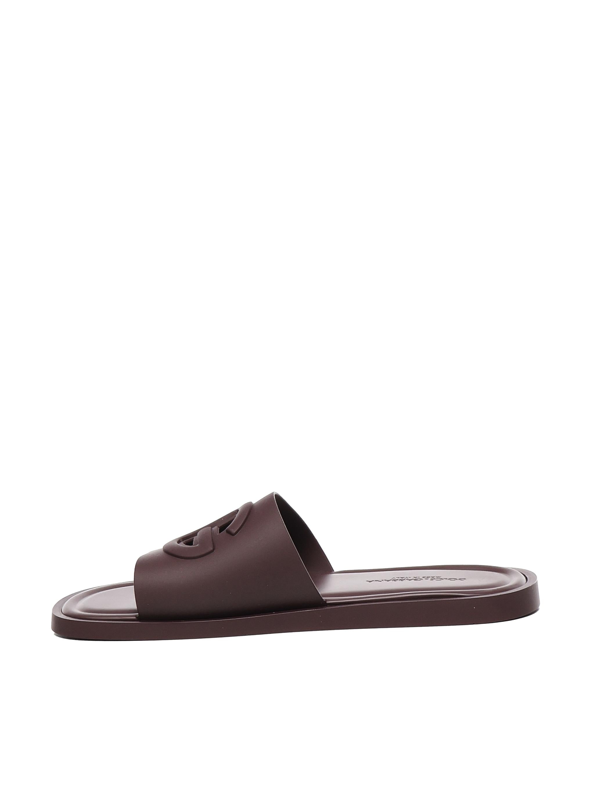 Slide beachwear con logo CS2215 AN99480308 DOLCE & GABBANA