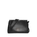 Borsa a tracolla Mini One, Two, Three Bag in pelle<BR/> 105883 A0QOZ99Q PINKO