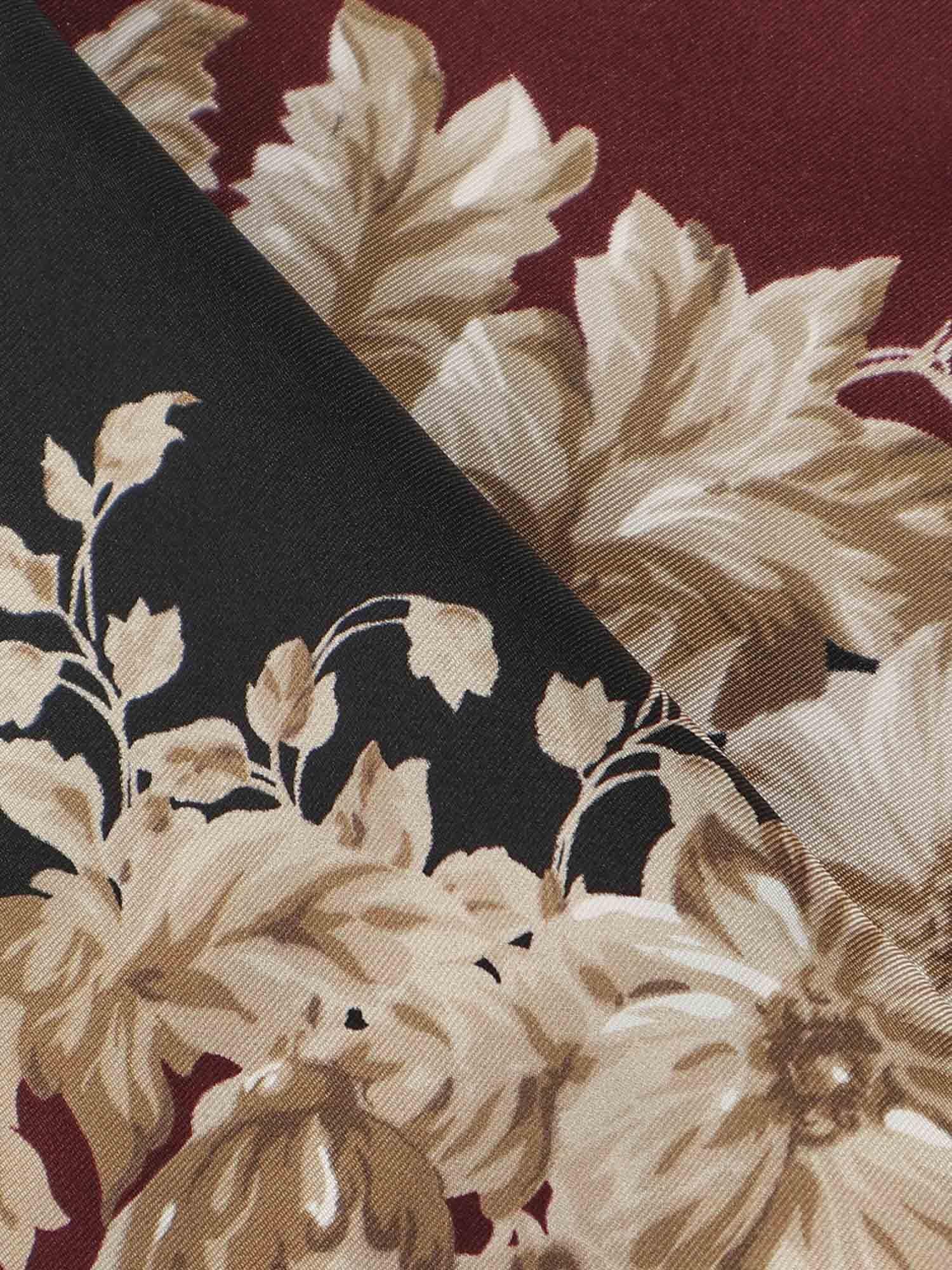 Foulard con stampa floreale FN092R GDC9DHH4OX DOLCE & GABBANA