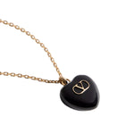 Collana Coeu Royal in metallo e smalto 7W2J0AE2 MJP0RN VALENTINO GARAVANI