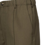 Pantaloni in lana con pieghe PUMU0313U0 T83900V58 MARNI