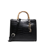 Borsa Perla con manici in bambù 73BS64202C PERLANERO V° 73