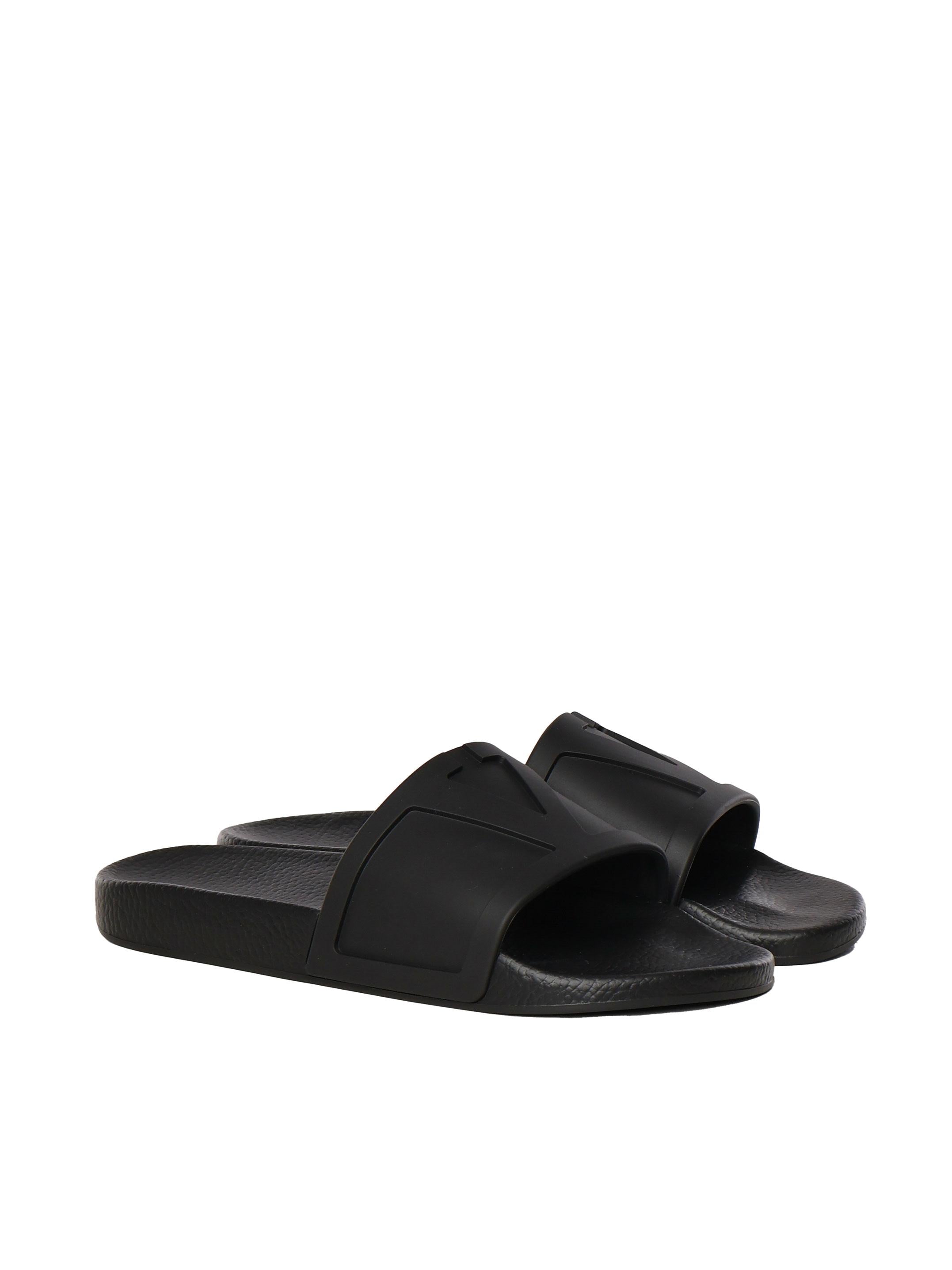 Sandalo Slider Coolside in gomma<BR/> 6Y2S0J93 MYC0NO VALENTINO GARAVANI