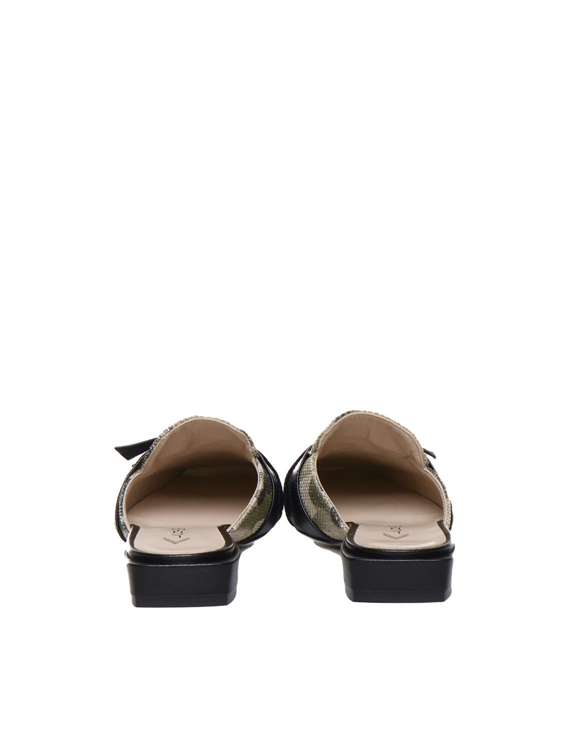 Sabot in nappa ANDRE S2403 PITICAMU/NERO ALCHIMIA