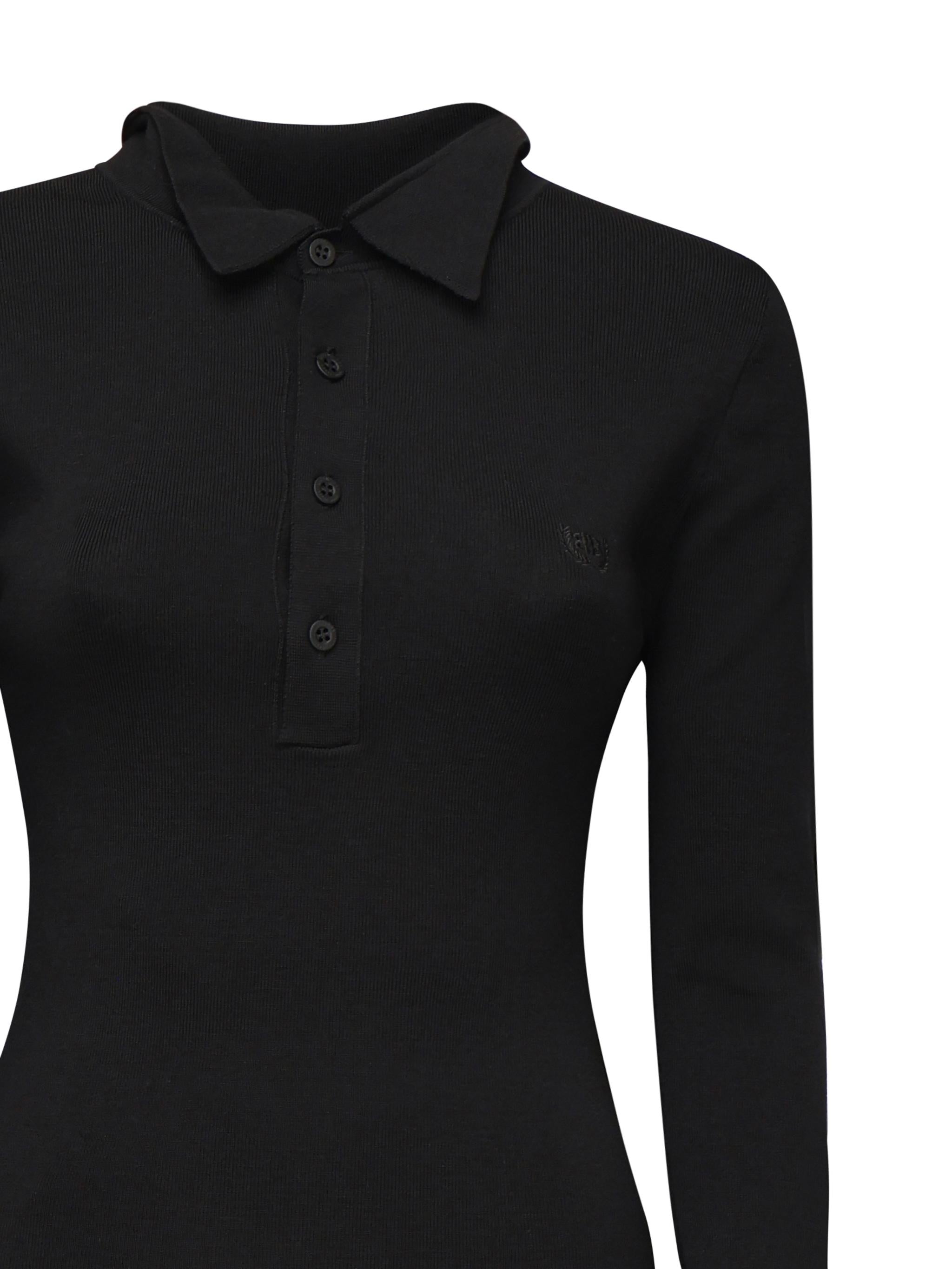 Polo a maniche lunghe 813088 T17221000 BALENCIAGA