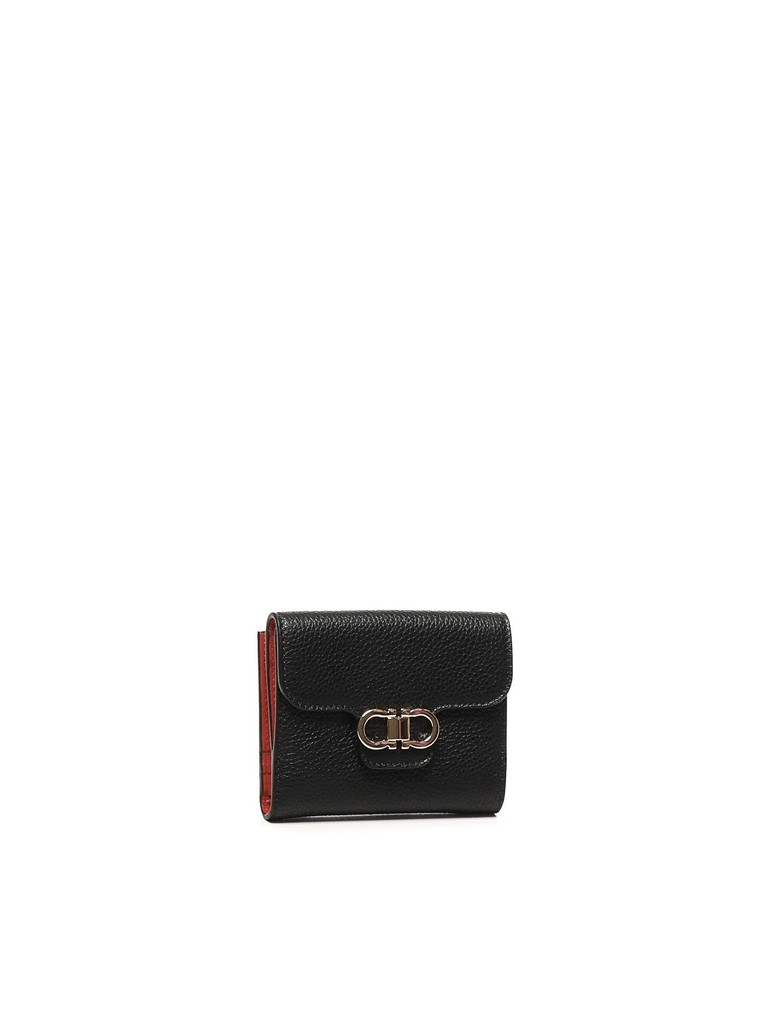 Portafoglio compatto Gancini 220961 785777002 FERRAGAMO