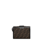 Borsa Baguette Double FF Jacquard<BR/> 7VA649 ALWKF0L3T FENDI