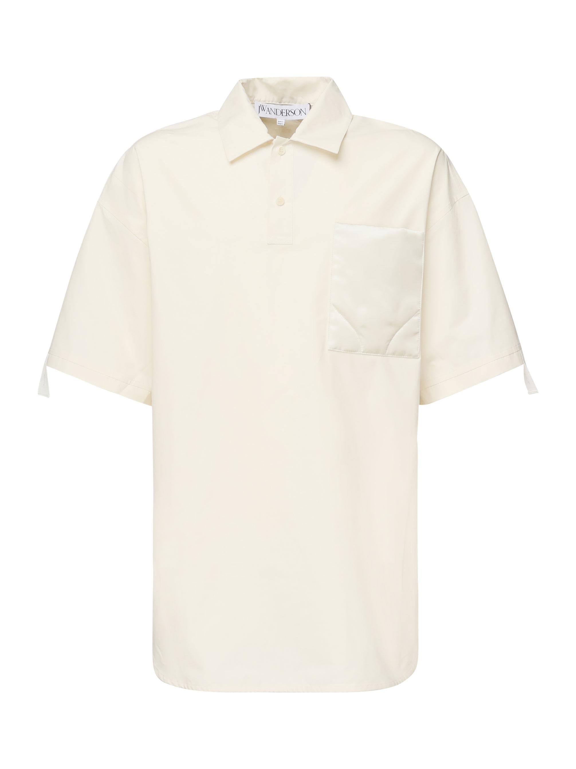 Polo con tasca trapuntata TP0350 PG1090006 JW ANDERSON