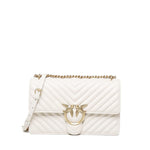 Borsa a tracolla media Love Bag chevron 100941 A0GKZ14Q PINKO