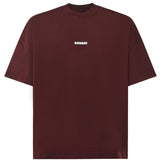 T-shirt in cotone con logo TS001001 RED BONSAI