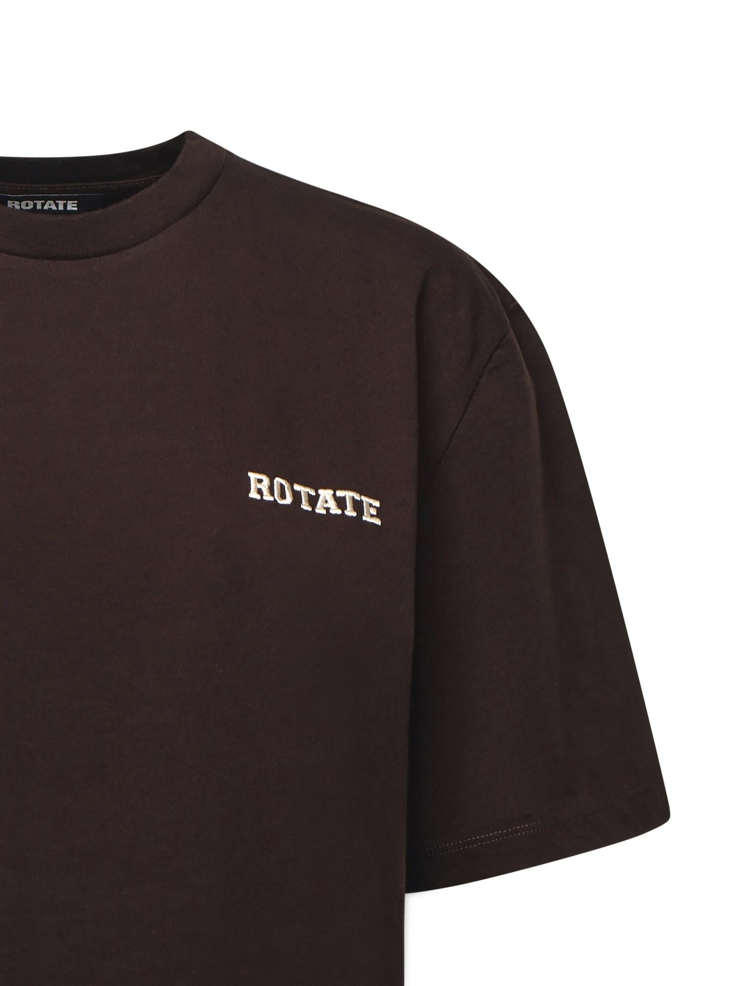 T-shirt in jersey di cotone 115327 1667 ROTATE