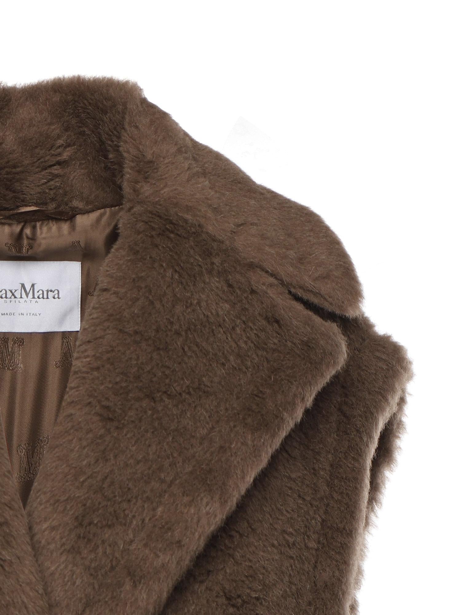 Gilet in Teddy in alpaca e lana 2521276253600 004 MAX MARA