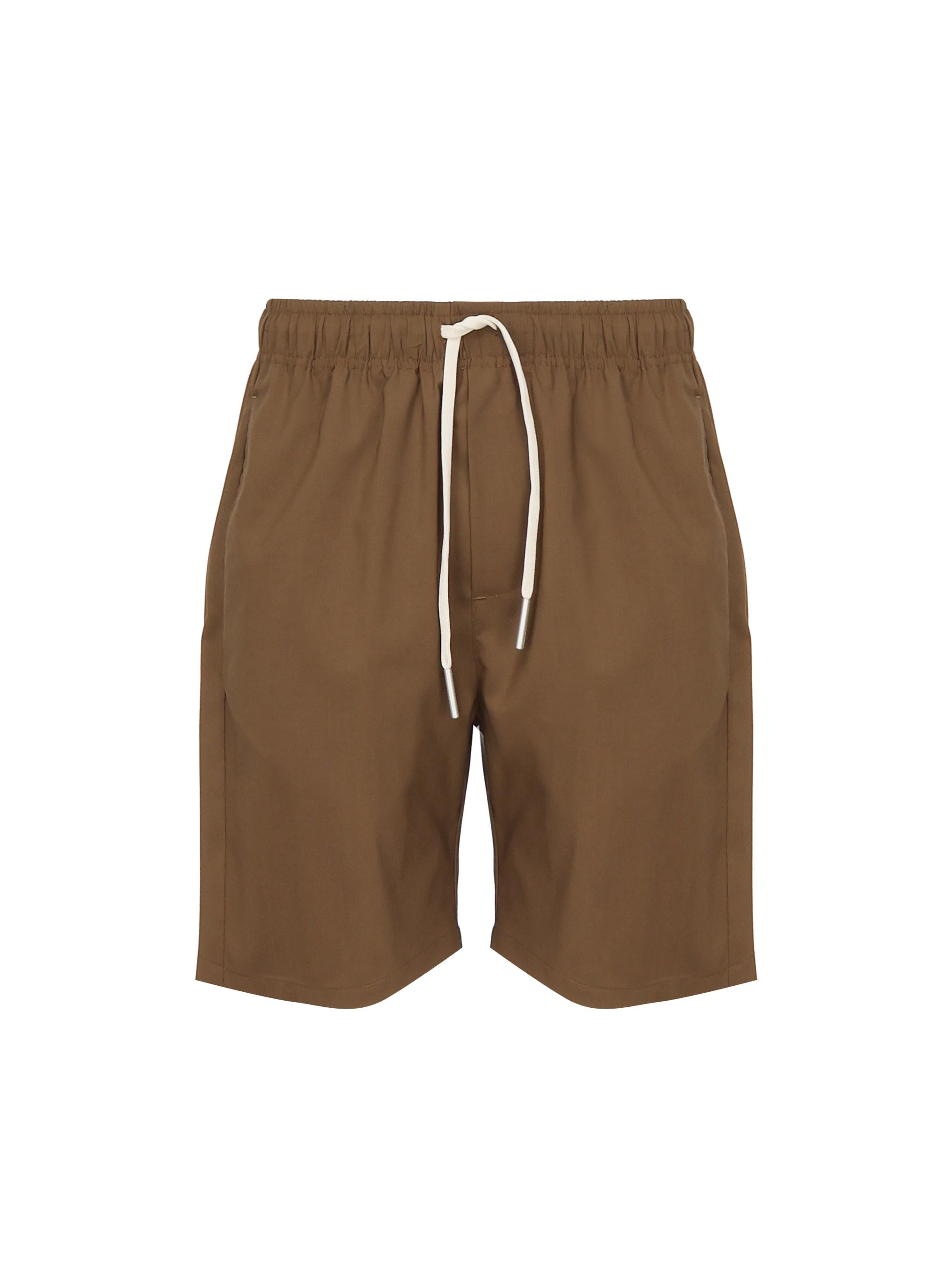 Shorts in misto lino e cotone BYRD -COCCIO GIULIANO GALIANO