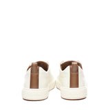 Sneakers slip-on in pelle MBCD21959BARS CBEI50WHITE SANTONI