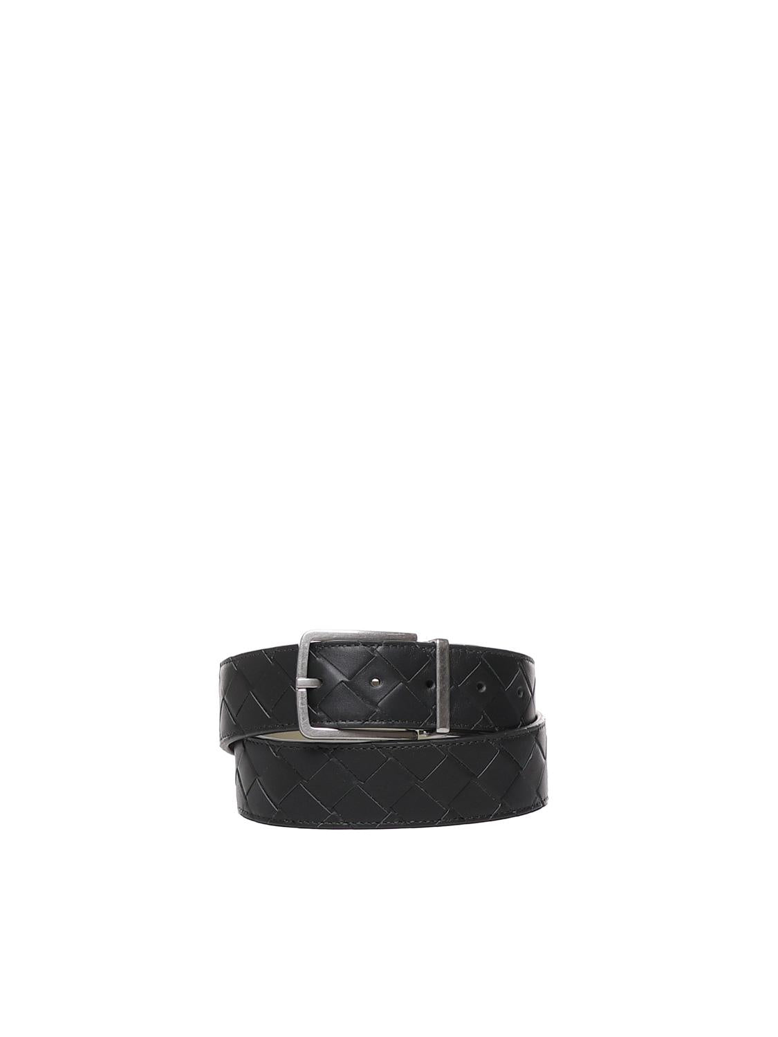 Cintura Intrecciato Double Face 652944 VCPQ13172 BOTTEGA VENETA