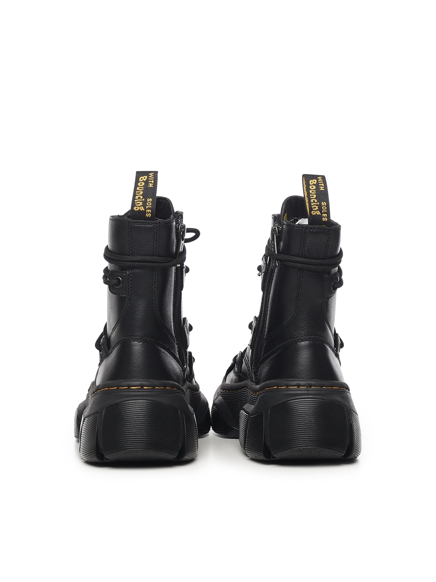 Stivali Dmxl a 8 occhielli in pelle 41646001 DR. MARTENS
