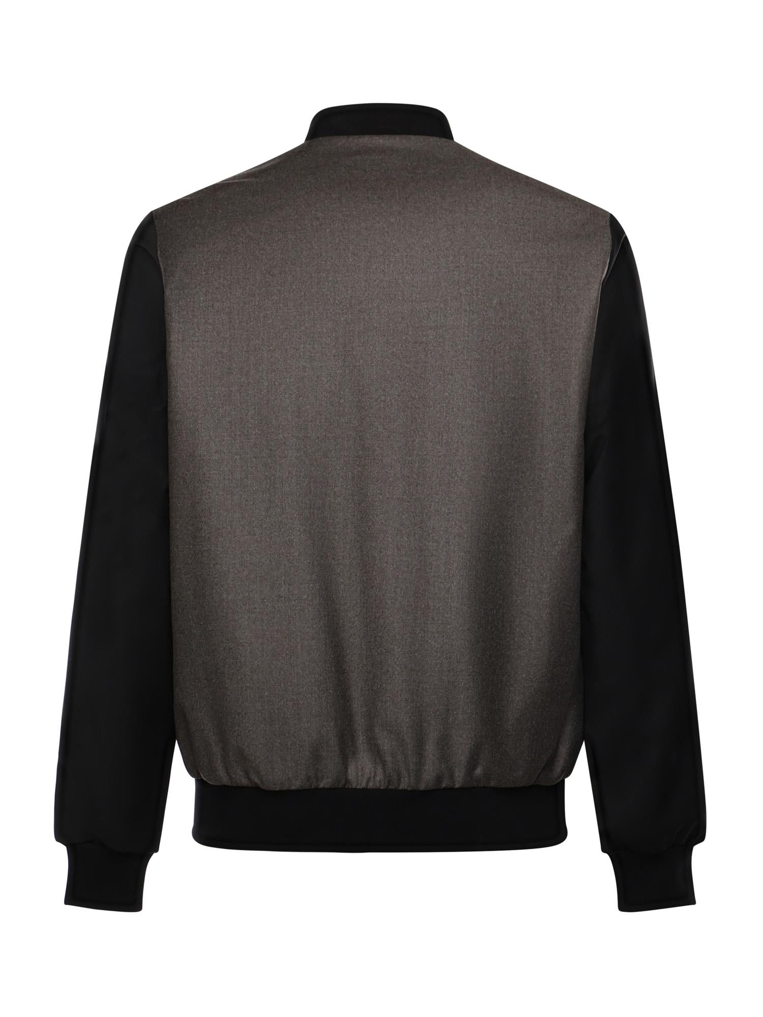 Giacca bomber Steve in lana STEVE MORO/NERO GIULIANO GALIANO