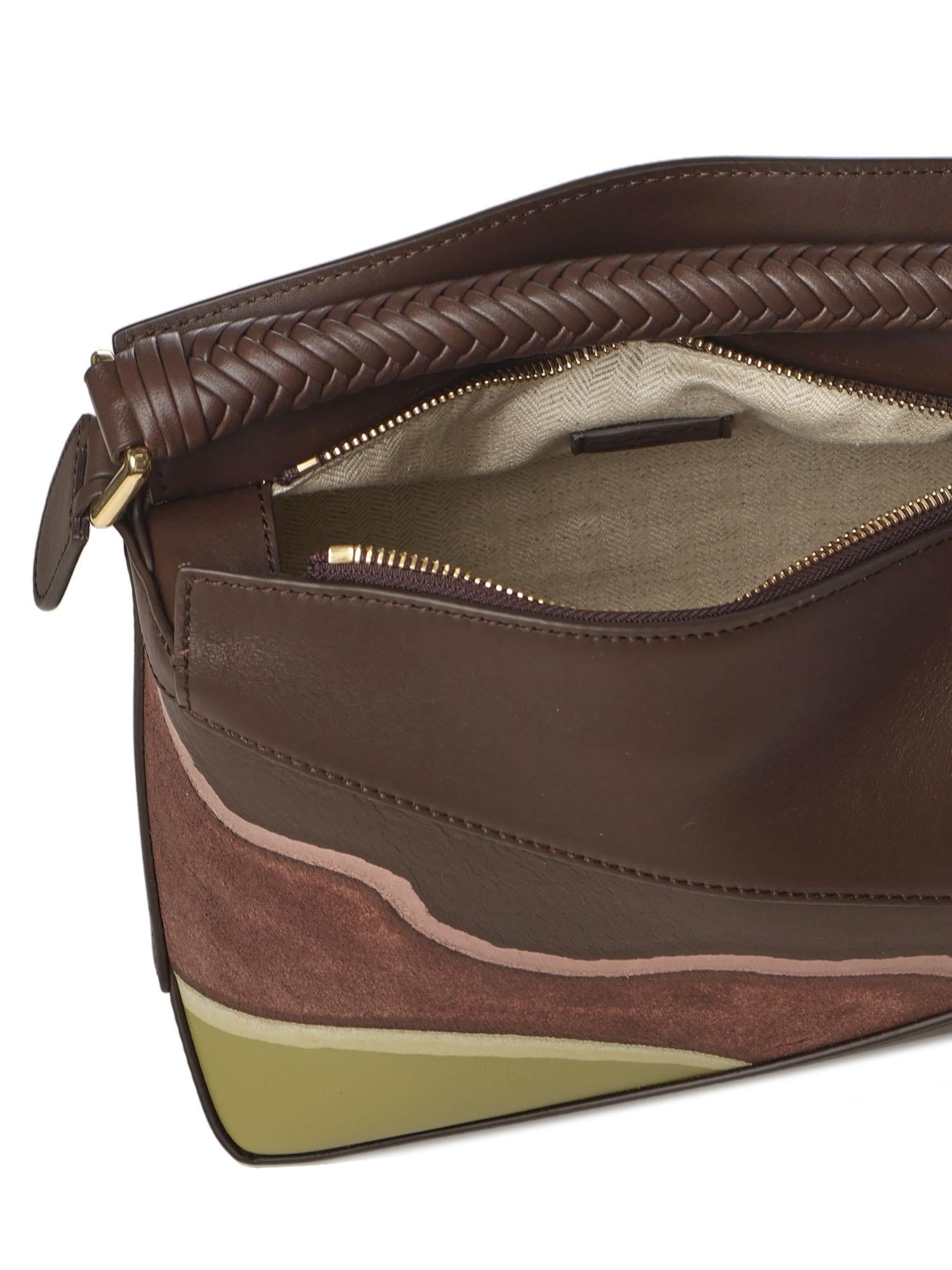 Borsa Puzzle Edge Landscape piccola A510P60XB0 17 LOEWE