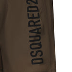 Boxer midi con logo D7B646000 307 DSQUARED2