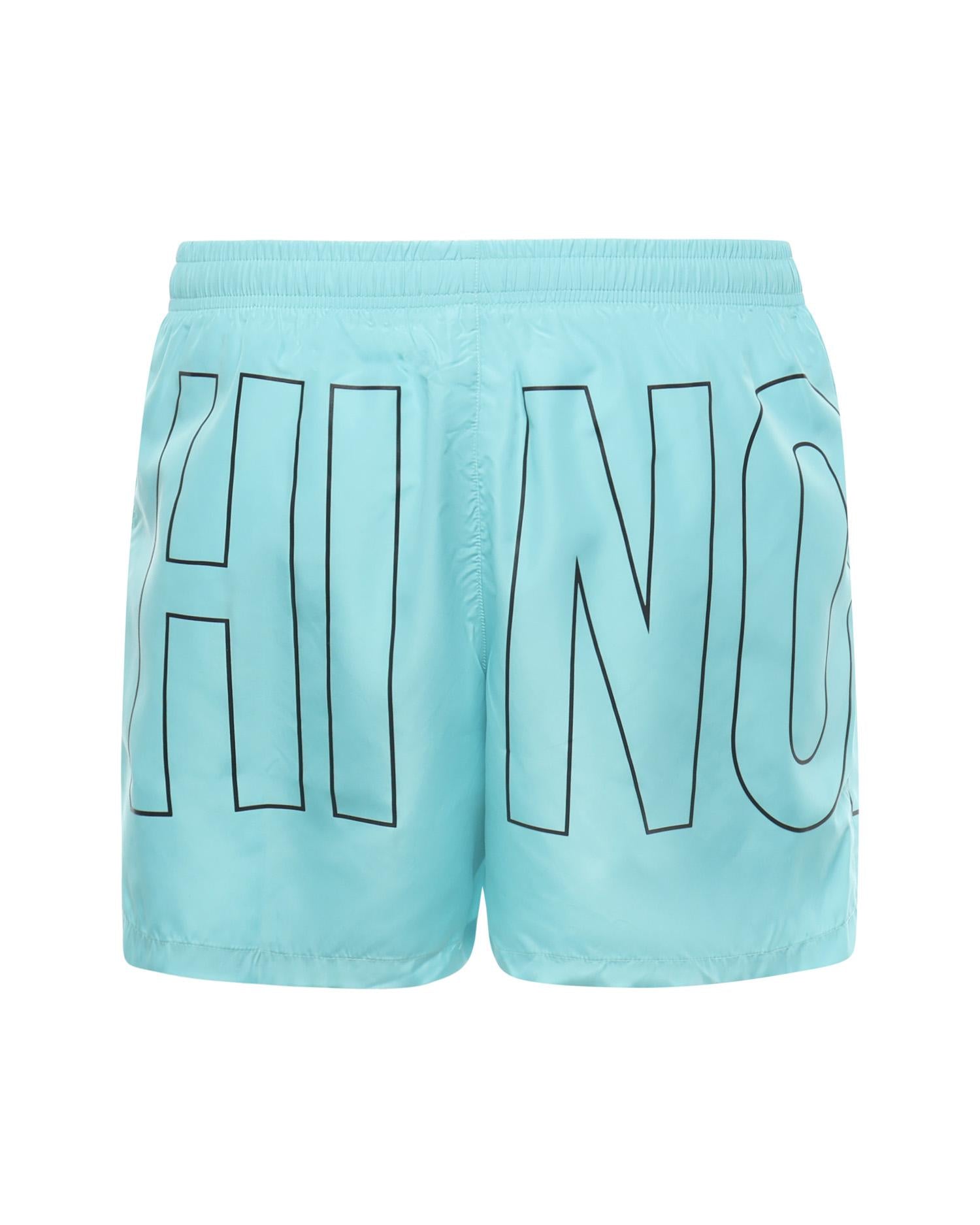 Boxer mare con maxi logo V3A4224 93011314 MOSCHINO