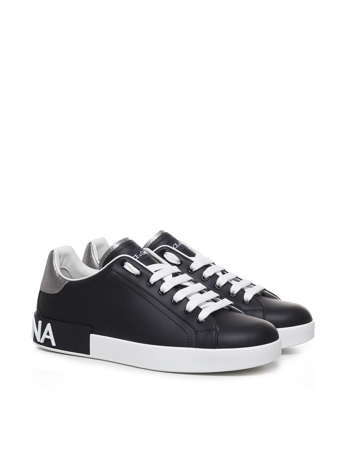 Sneaker Portofino in pelle di vitello CS2216 AH5278B979 DOLCE & GABBANA