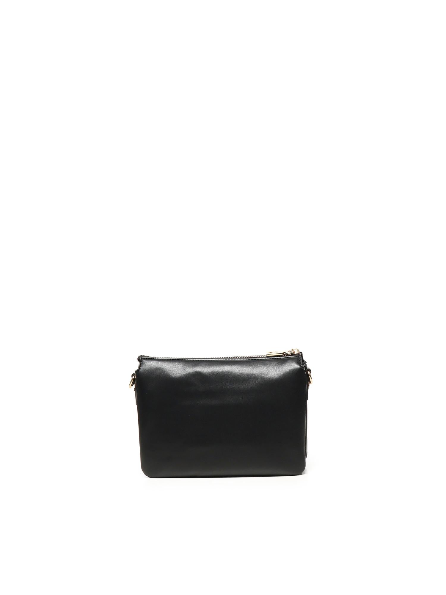 Borsa a tracolla con logo<BR/> JC4075PP1NLF0 000 LOVE MOSCHINO