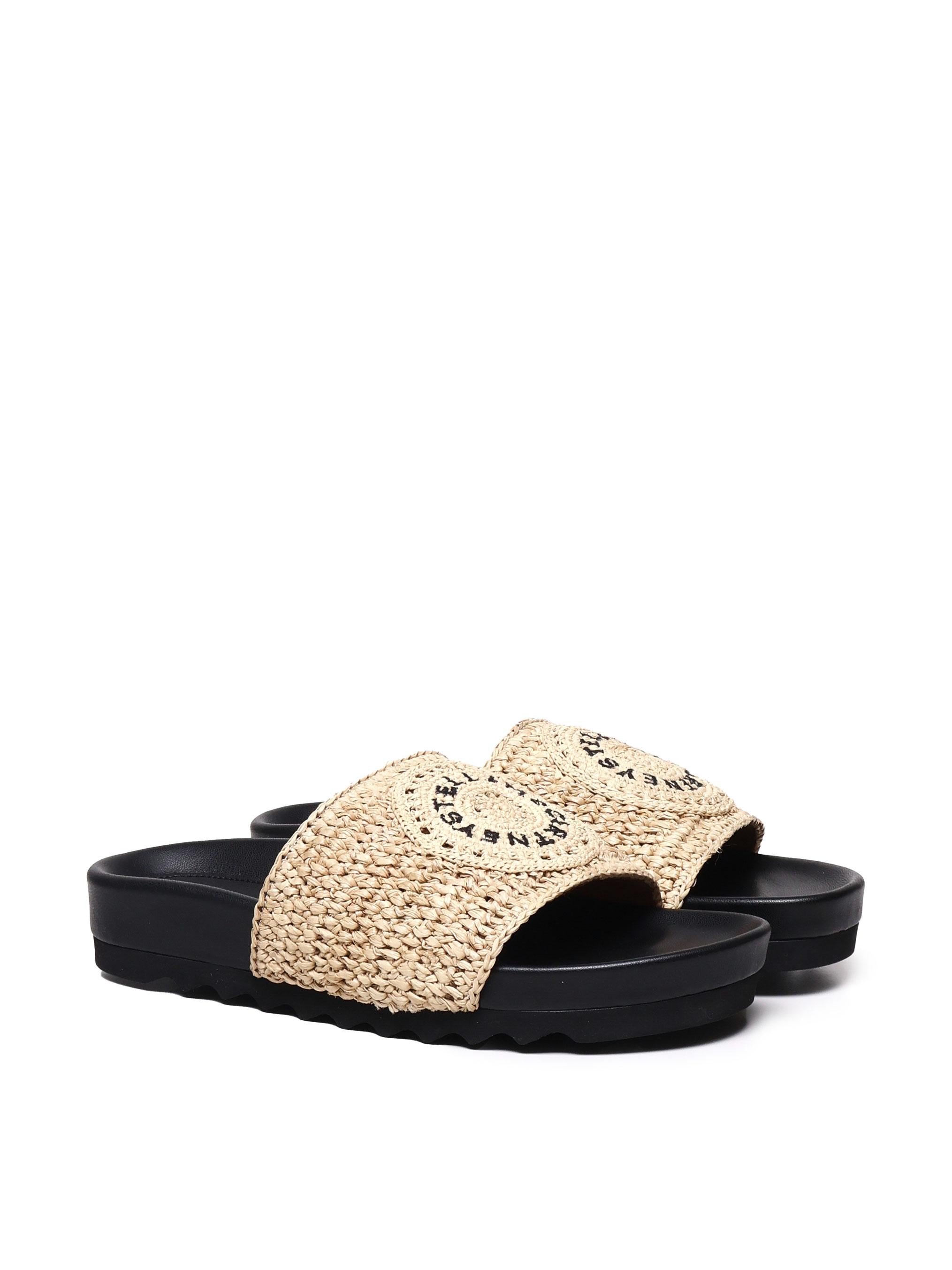 Slippers Elyse in gomma e rafia 810387 AFACL08536 STELLA McCARTNEY