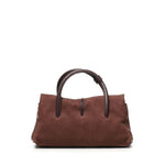 Borsa dotta in pelle<BR/> 069120 0070000Z0990 ZANELLATO