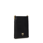 Borsa a tracolla con logo 105352 A0QOZ99V PINKO