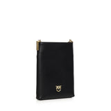 Borsa a tracolla con logo 105352 A0QOZ99V PINKO