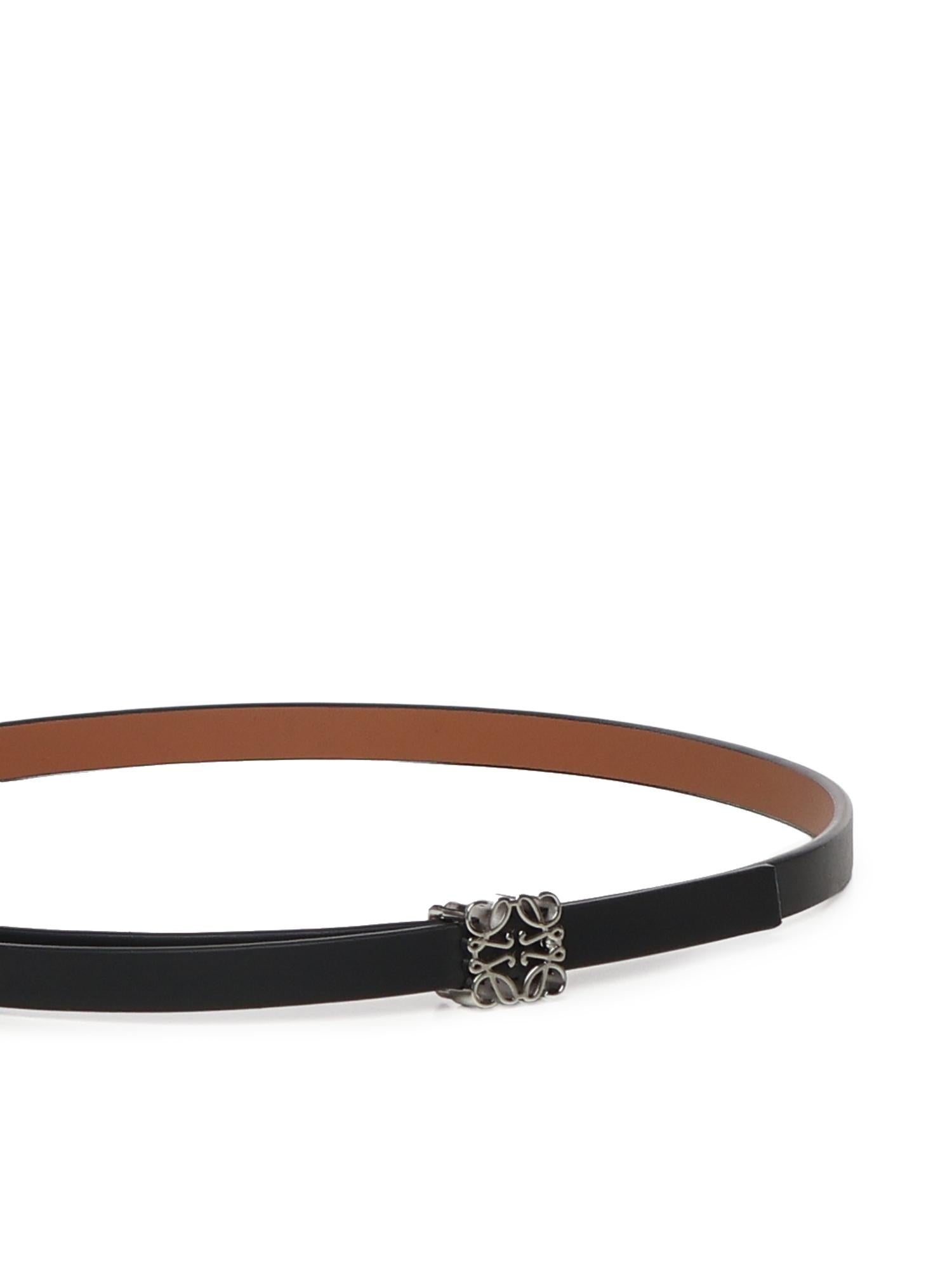 Cintura reversibile Anagram Cube in pelle E82111BX01 1555 LOEWE