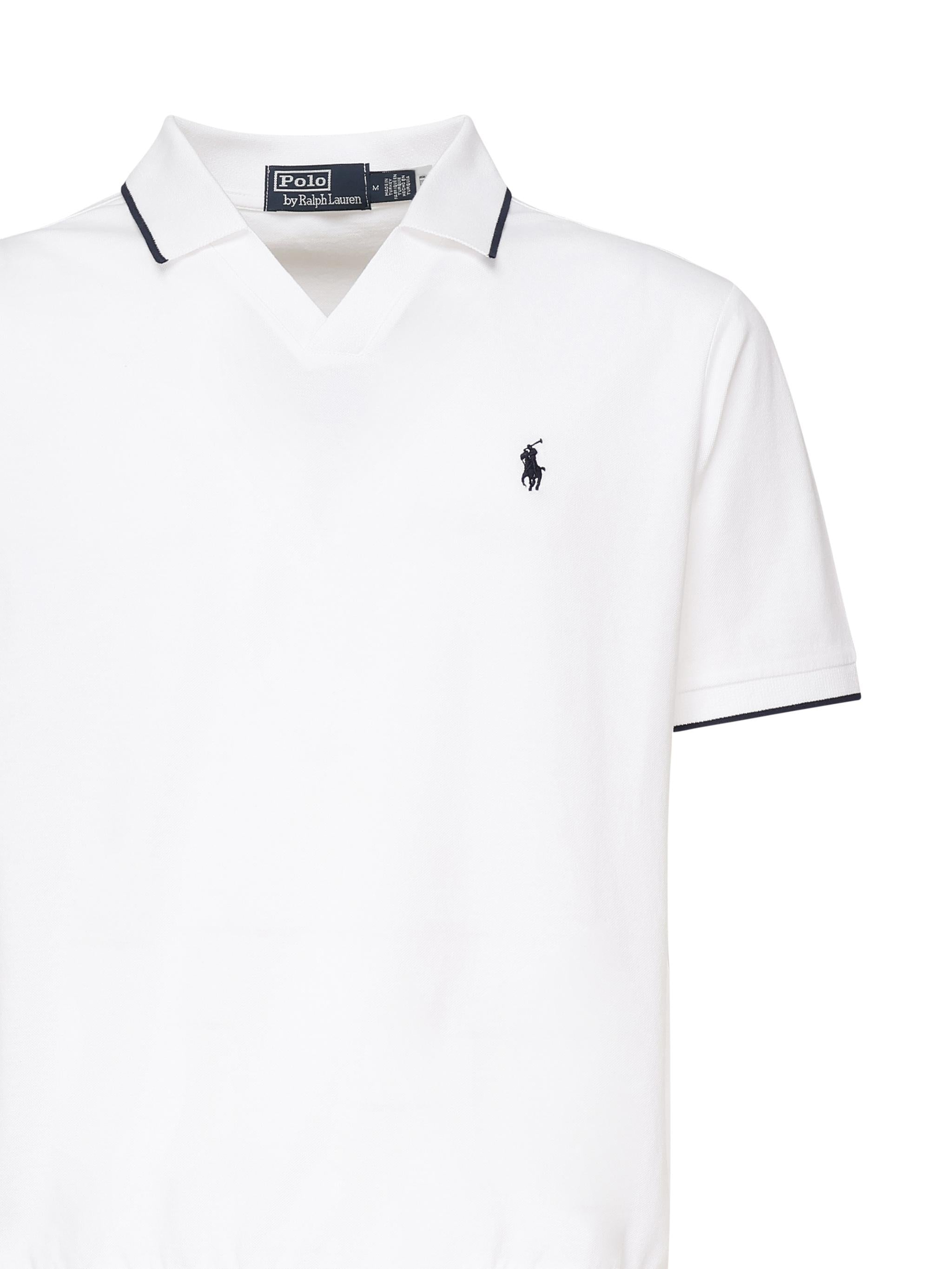 Polo con ricamo logo 710964535 006 POLO RALPH LAUREN