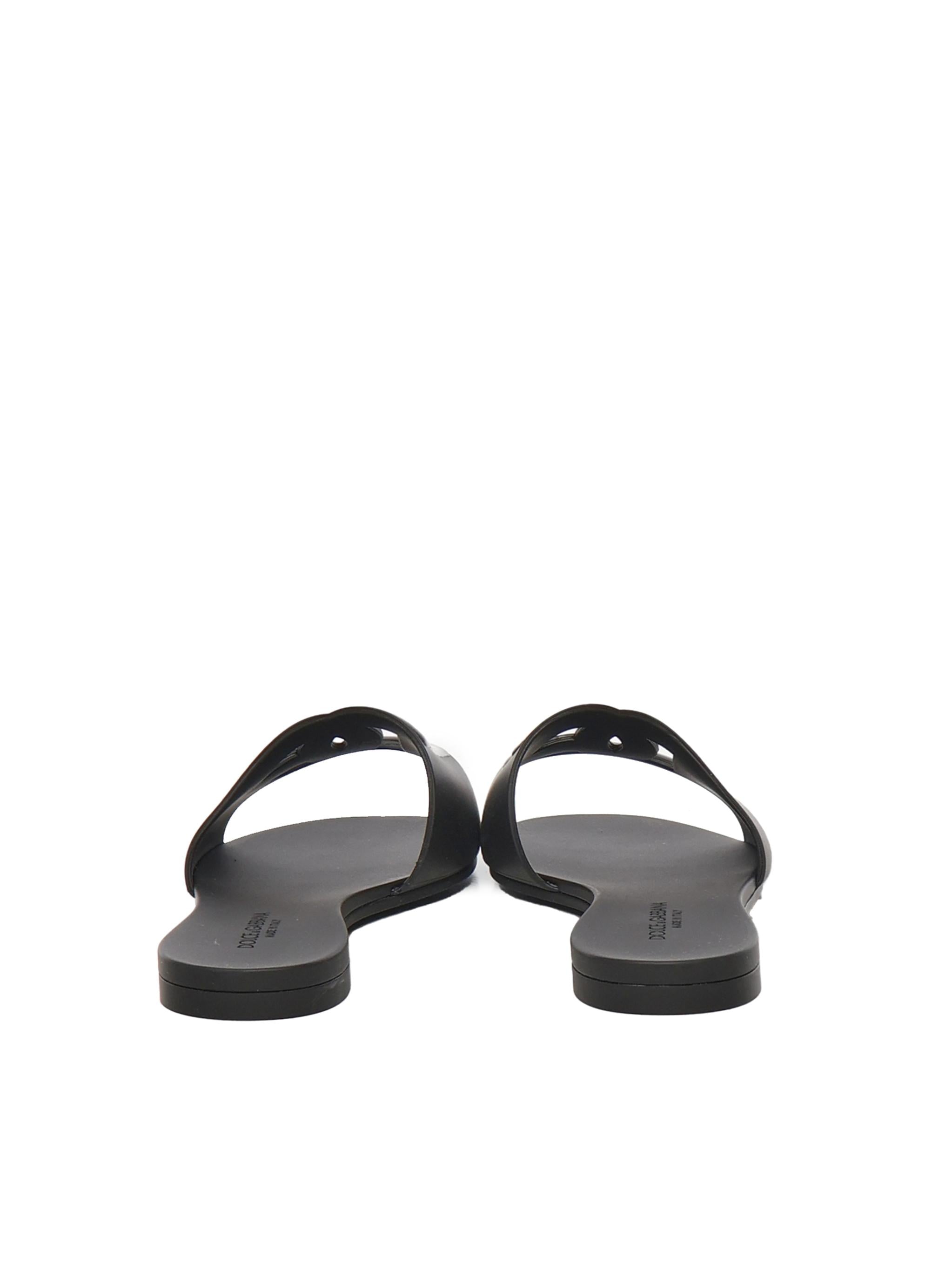 Slide beachwear in gomma CW2215 AN99480999 DOLCE & GABBANA