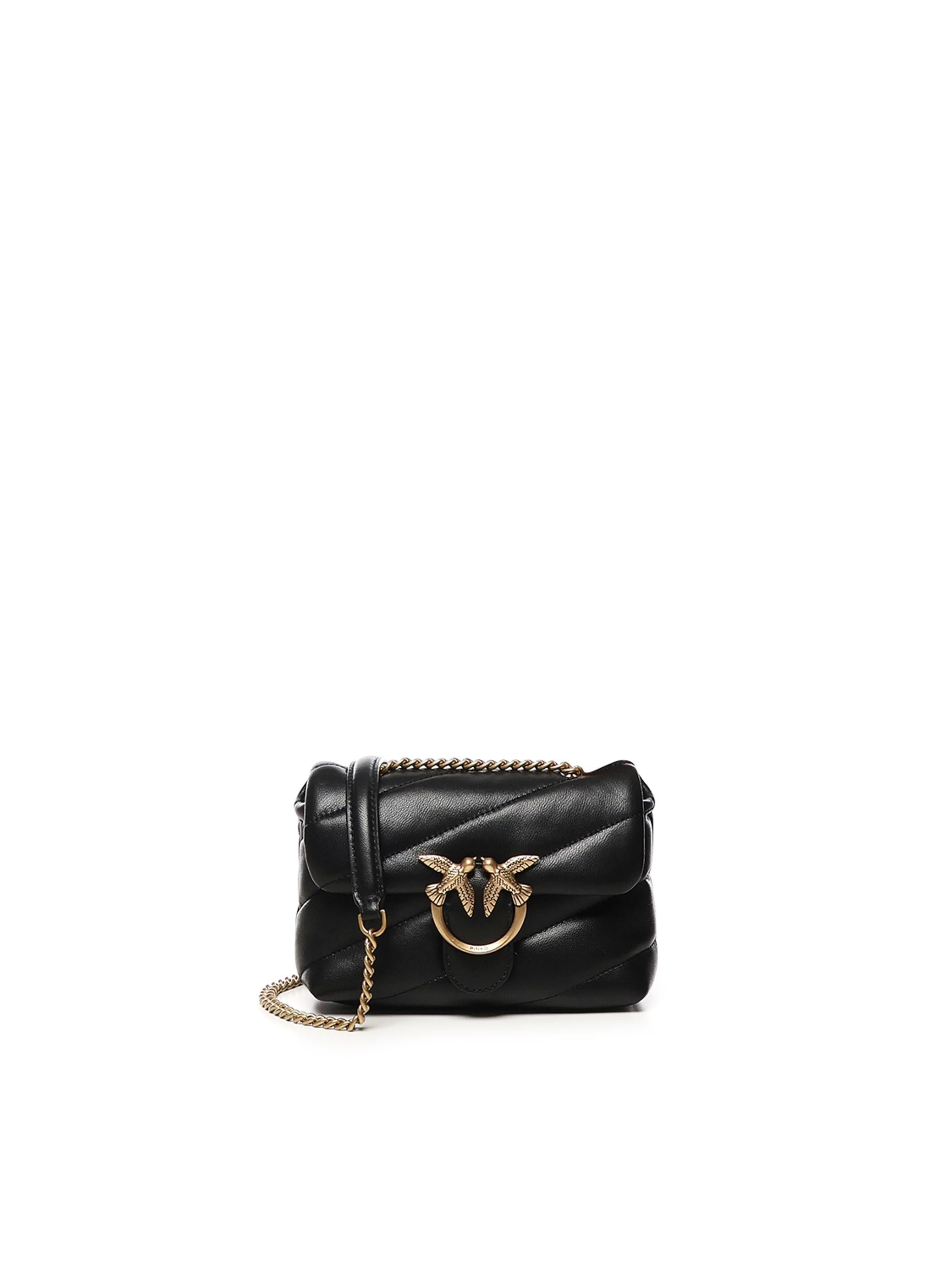 Borsa a tracolla piccola Love Bag Puff 100040 A0F2Z99Q PINKO