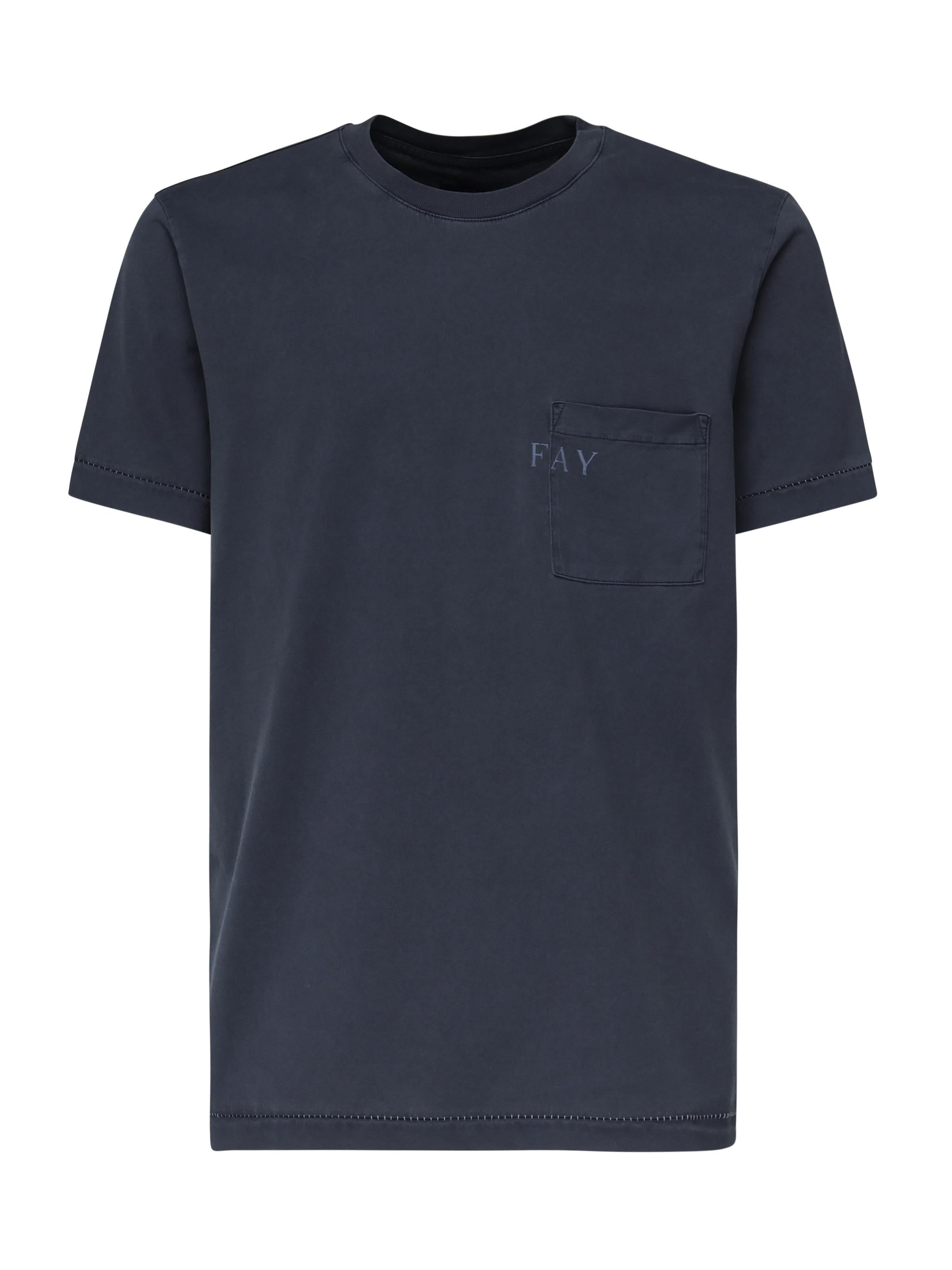 T-shirt con logo NPMB350132TUY1 U811 FAY