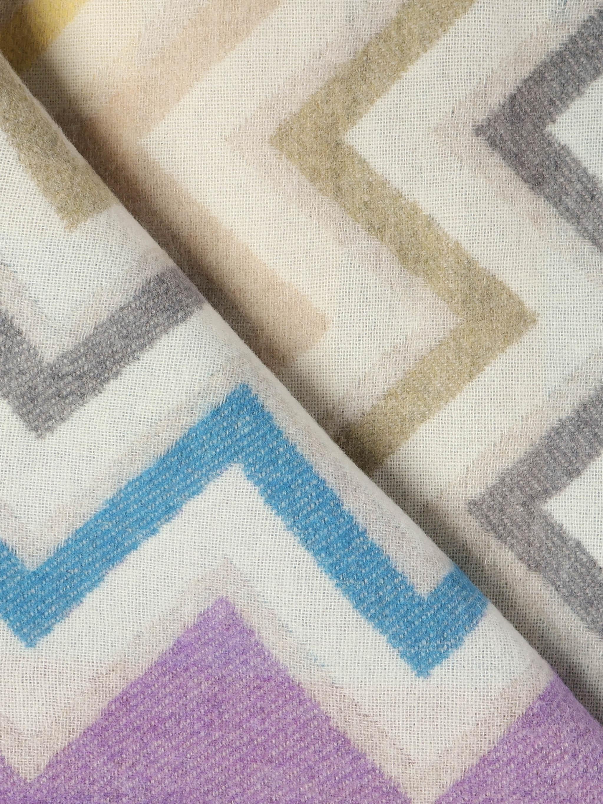 Plaid "watamu" in misto lana 1E3PL99110 100 MISSONI HOME