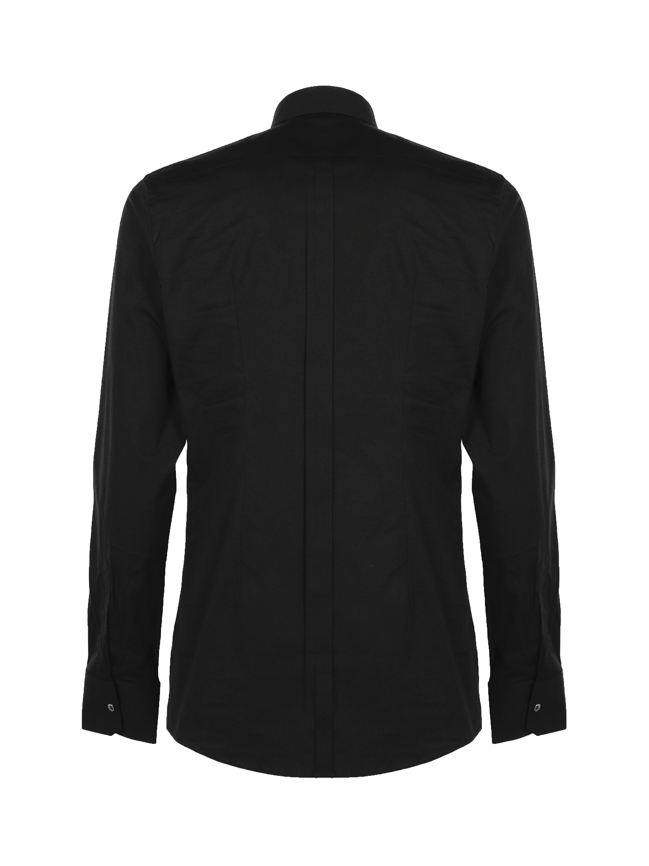 Camicia in popeline di cotone stretch G5EJ0T FUEEEN0000 DOLCE & GABBANA