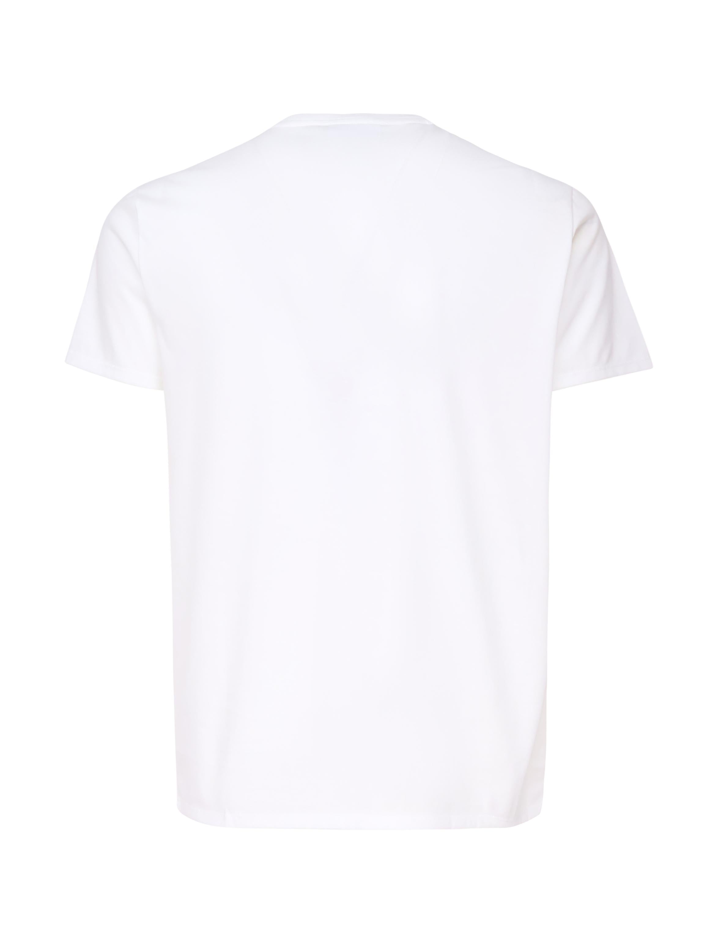T-shirt classic con logo patch TH6709 001 LACOSTE