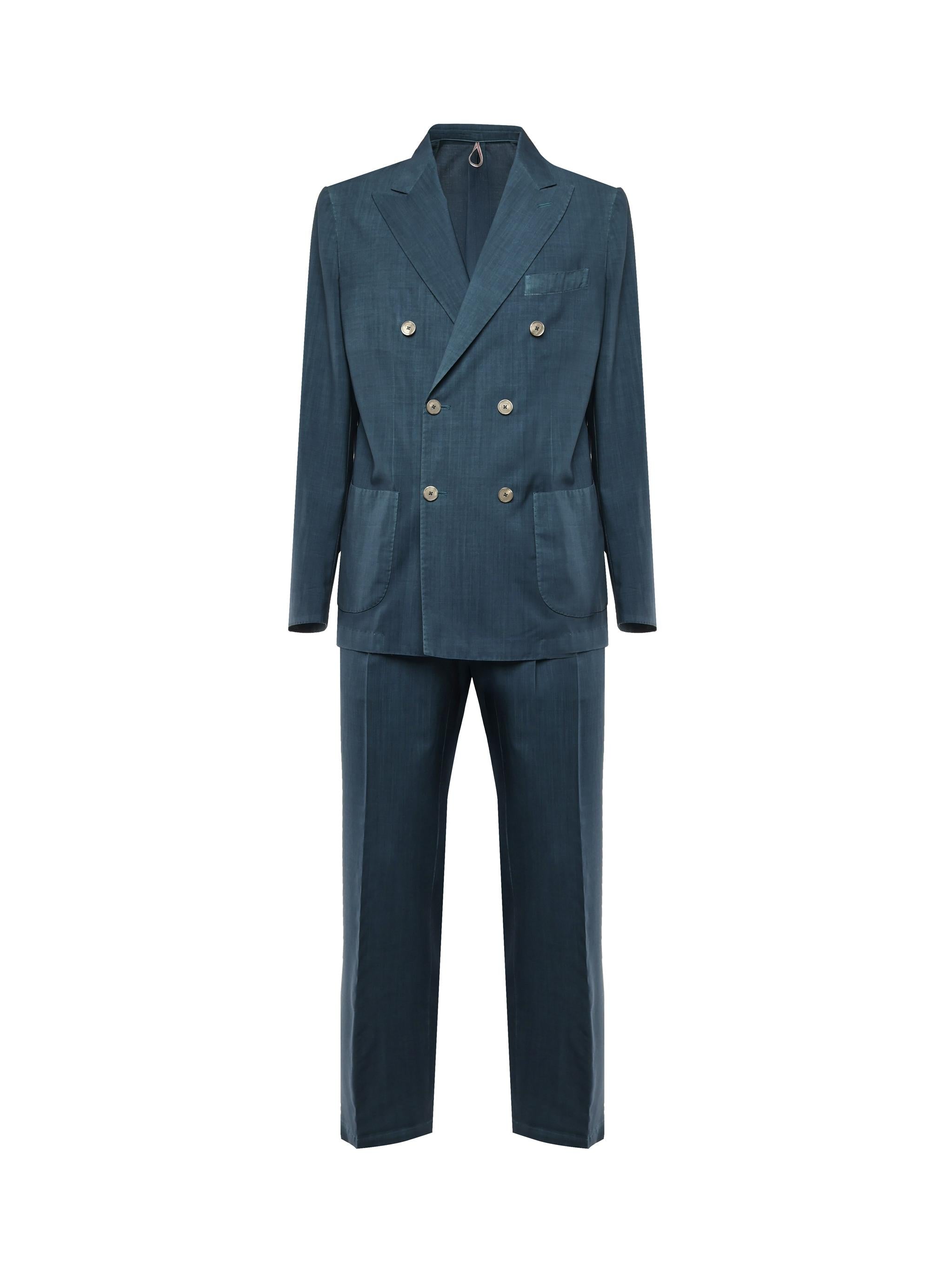 Abito doppio petto in puro lino – Galiano