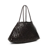 Borsa santa croce big 8892 DARK BROWN DRAGON DIFFUSION