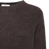 Maglia in misto lana DK9235 BROWN OTTOD'AME