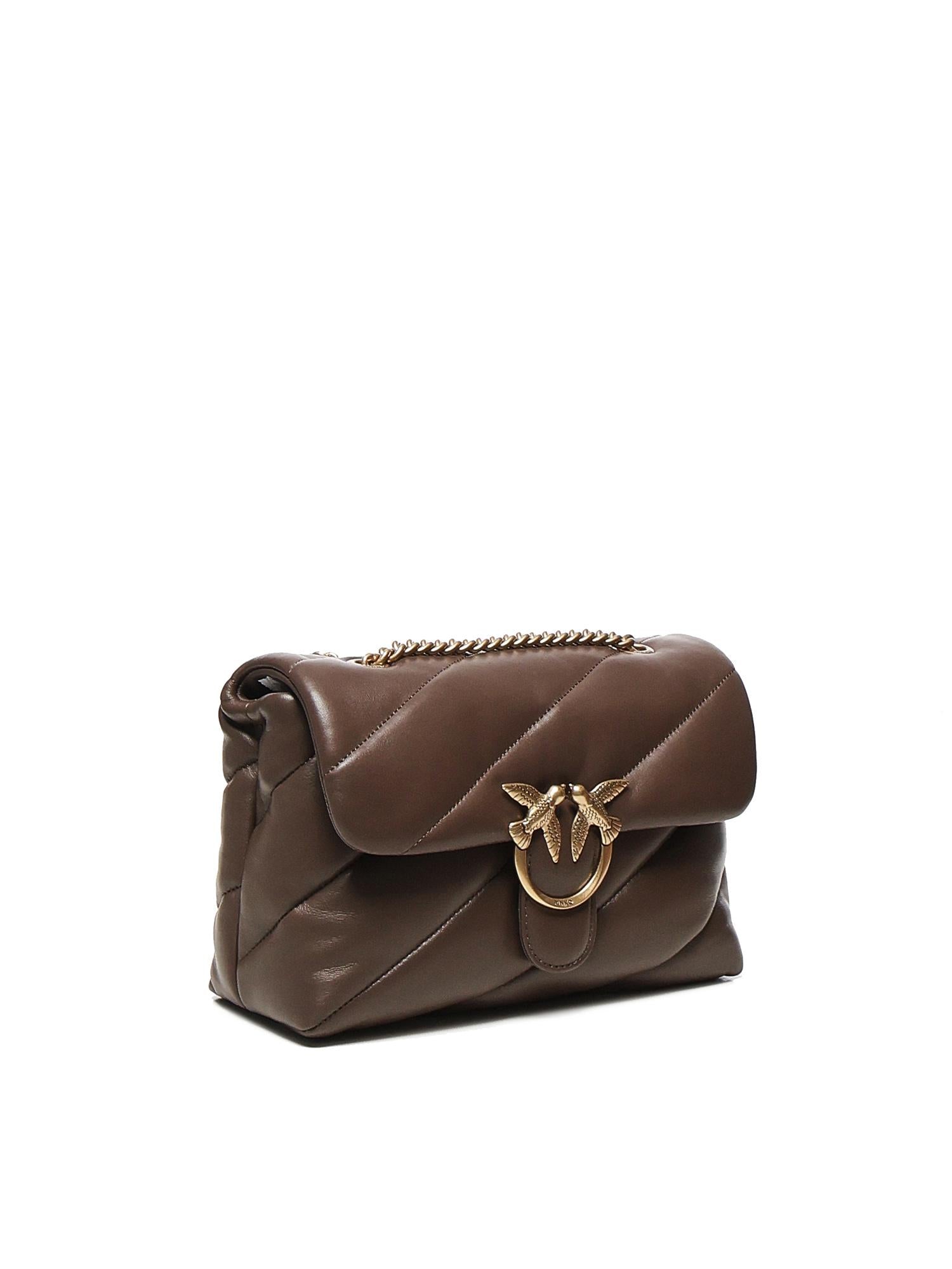 Borsa a tracolla media Love Bag Puff 100038 A0F2L74Q PINKO